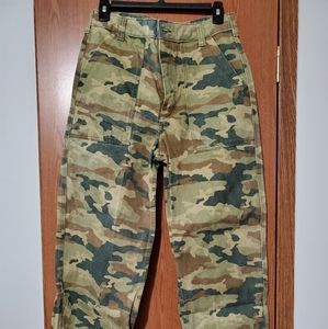 Free people camo jeans